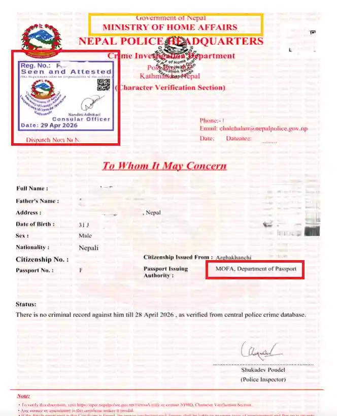 Nepal-Certificate-Attestation-In-Dubai-Uae